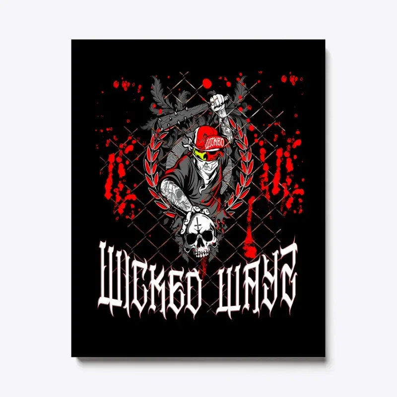 Wicked Wayz Skull Design