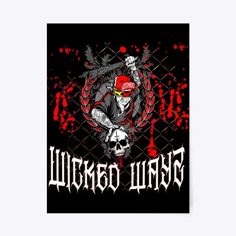 New Wicked Wayz Skull Design